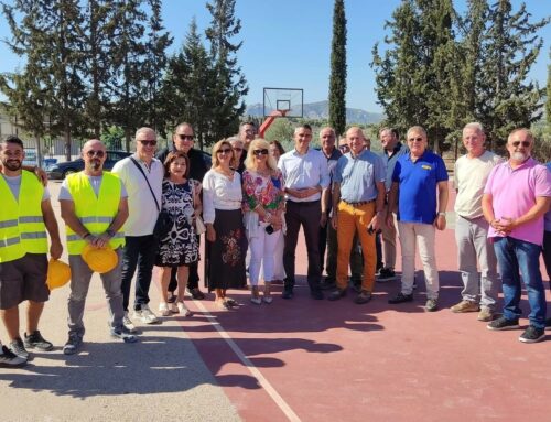 Αθήνα, 12 Αυγούστου 2025 – Επίσκεψη Χρίστου Δήμα στα έργα ανακαίνισης 11 σχολείων της Κορινθίας στο  πλαίσιο του Προγράμματος «Μαριέττα Γιαννάκου»